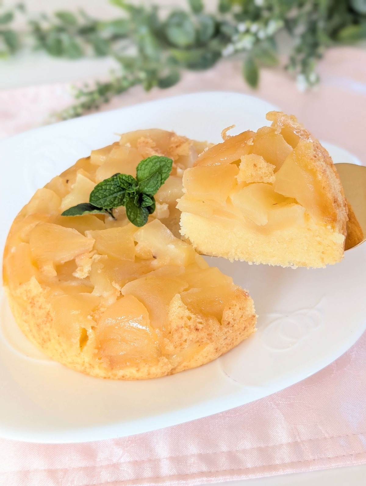 炊飯器りんごケーキ